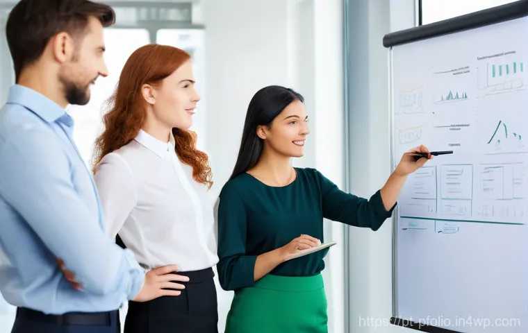 포트폴리오 구축 시 인사이트 얻기 위한 자료 - **The Dynamic Narrative of a Professional Journey:**
    "A male project manager in his mid-30s, cle...
